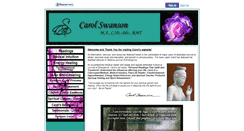 Desktop Screenshot of carol-swanson.com